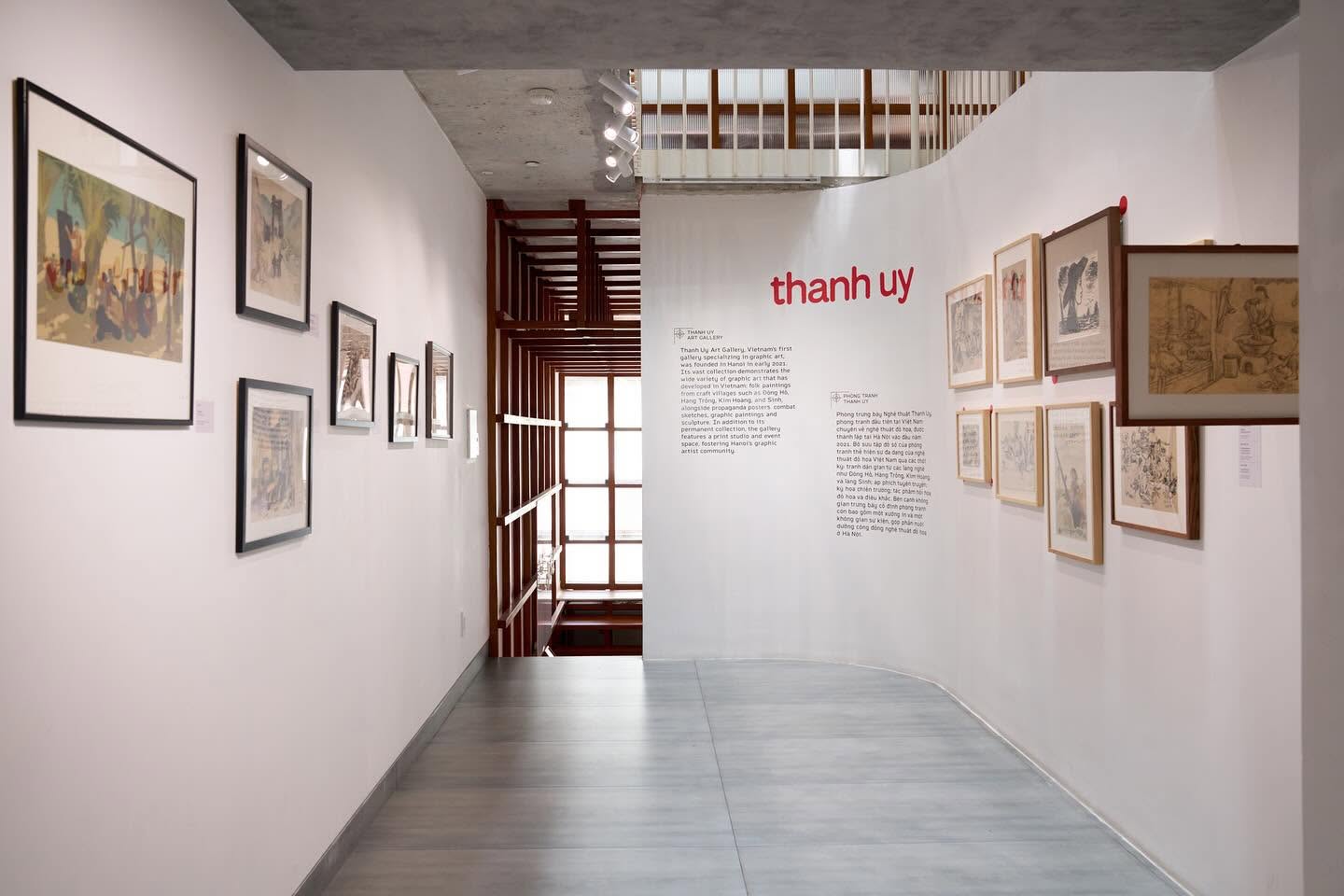 This is an image of an exhibition at DOGMA Collection, in Ho Chi Minh City